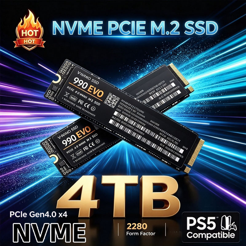 M.2 Nvme 4Tb Pcie 4.0 Ssd - SSD M.2 NVMe 990 EVO para