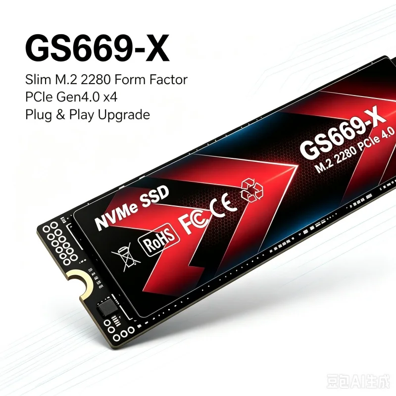 Novo SSD NVMe GS669-X original - M.2 Nvme 4Tb Pcie 4.0 Ssd avaliação e preço